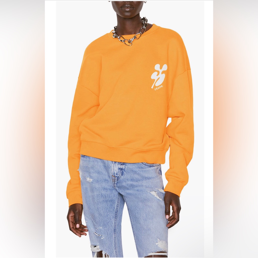 Frame Oversized Crewneck Sweatshirt